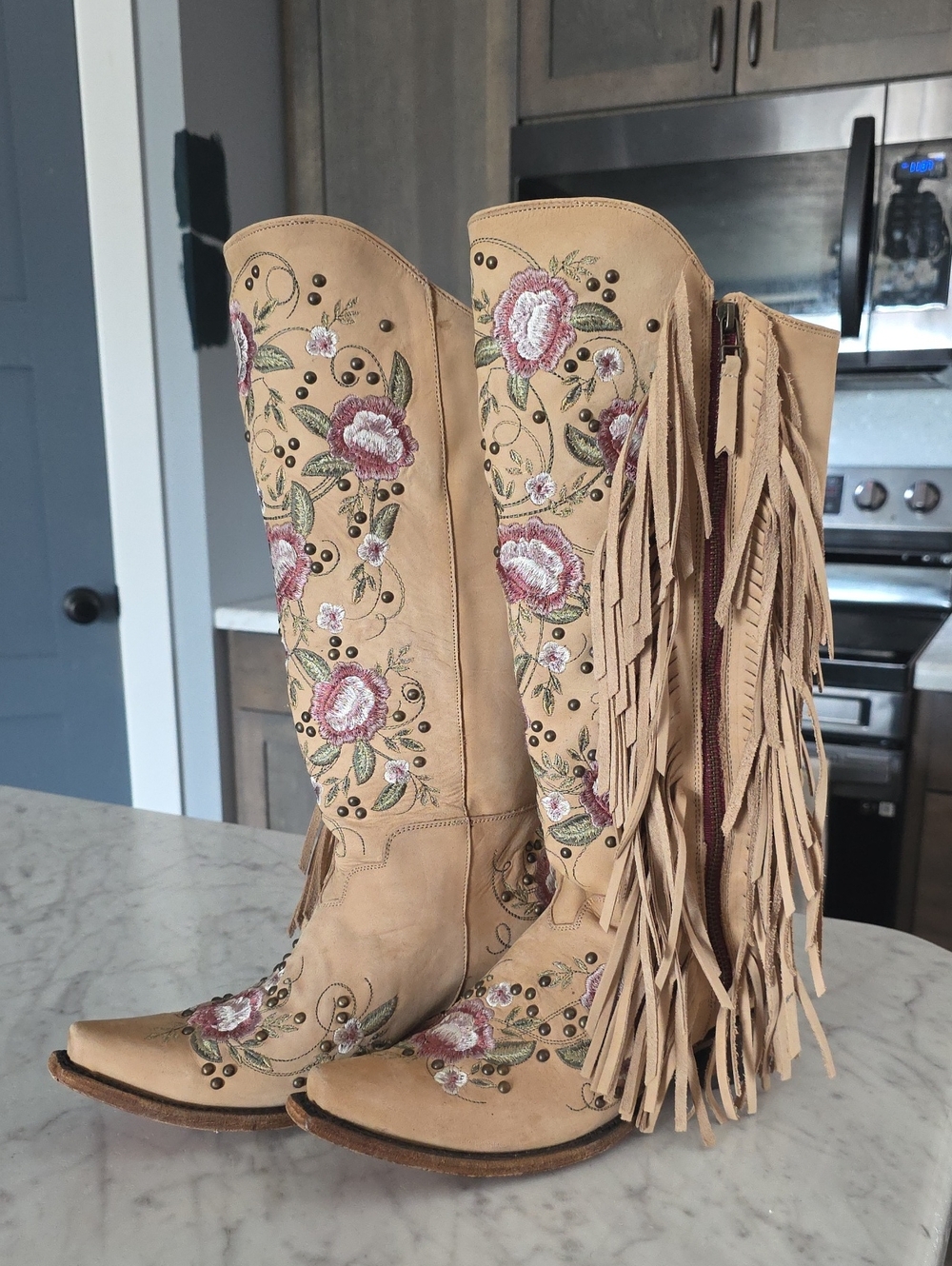 ✨JUNK GYPSY / LANE WALLFLOWER BOOTS✨ ULTRA RARE✨SIZE 8.5 IMPOSSIBLE TO FIND✨